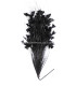 MONTAJE DE PLUMAS GALLO/AVESTRUZ 30 X 15 cm