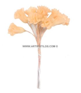 Flor De Porcelana Fria Salmon