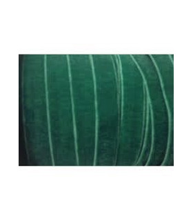 Cinta Terciopelo Elástico 9 Mm Verde