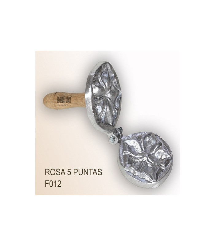 TROQUEL ROSA DE 5 PONTAS