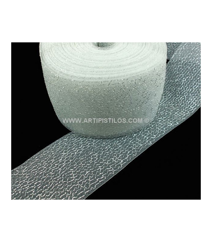 CRIN LUXE OFFWHITE/SILVER