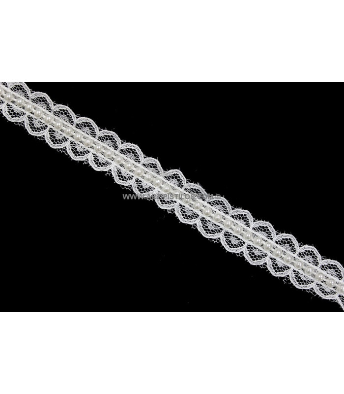 LAÇA PORCA COM PÉROLAS 2 CM