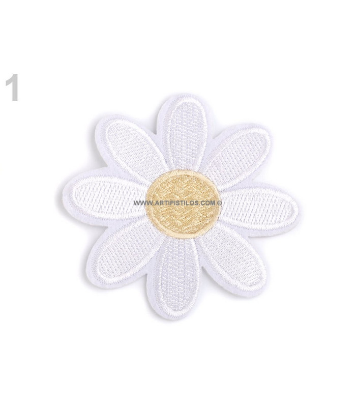 Aplicación termoadhesiva floral "ESTELLE"