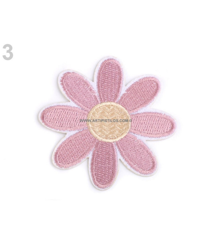 Aplicación termoadhesiva floral "ESTELLE"