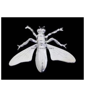 Metallic Firefly 46 X 60 Mm Silver