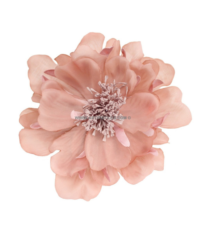 FLOR DE TELA "RUNA" 14 cm
