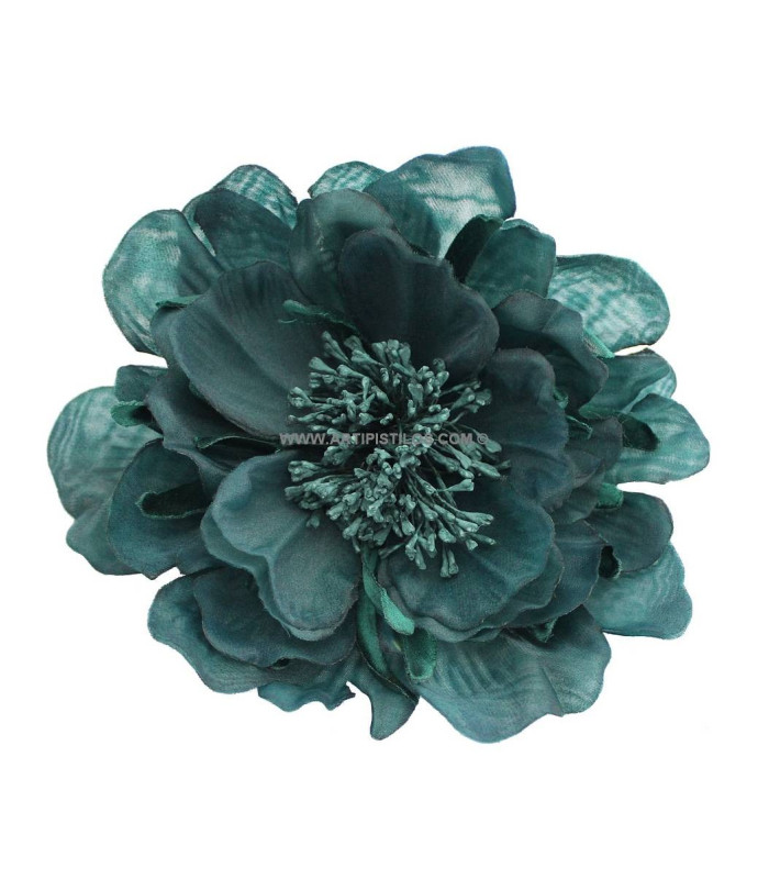 FLOR DE TELA "RUNA" 14 cm