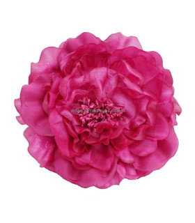 Flor De Tela "odele"  20 Cm Buganvilla - broche