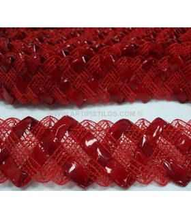 Racello Zürich Rojo 1 Mt. X 34 Mm. - sombreros de
