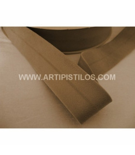 Bies Perfilado De Antelina 3 Cms. Camel 1 Metro De Largo X 3 Cms. De Ancho - colores para