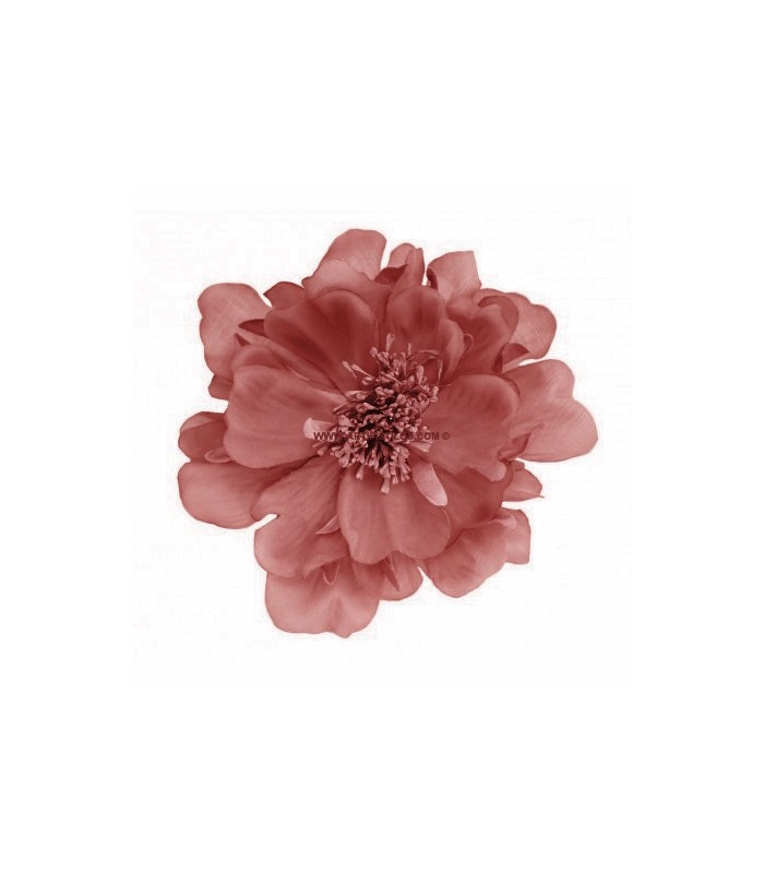 FLOR DE TELA "RUNA" 14 cm