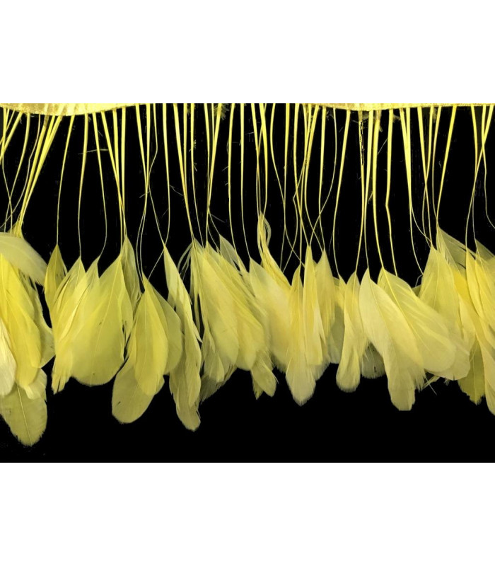 STRIPPED ROOSTER FEATHERS FIRST QUALITY  - 10 CMS.