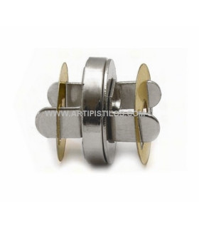 Cierres magnéticos para bolsos | Circulares | Níquel | 10 mm - 18 mm | 10  piezas | Magnosphere Shop