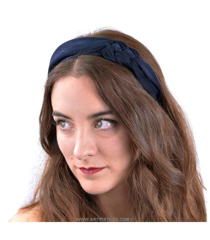 Headband with braided knot