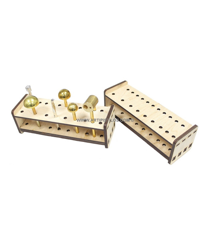 Suporte para ferramentas para fazer flores