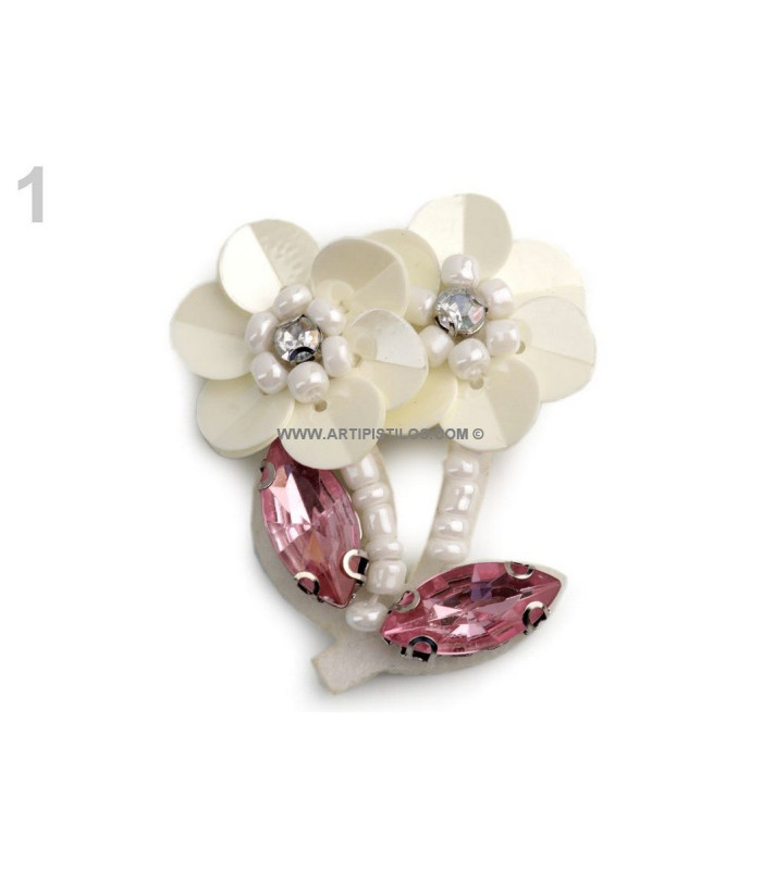 Application sequins 3 x 3.5 cm