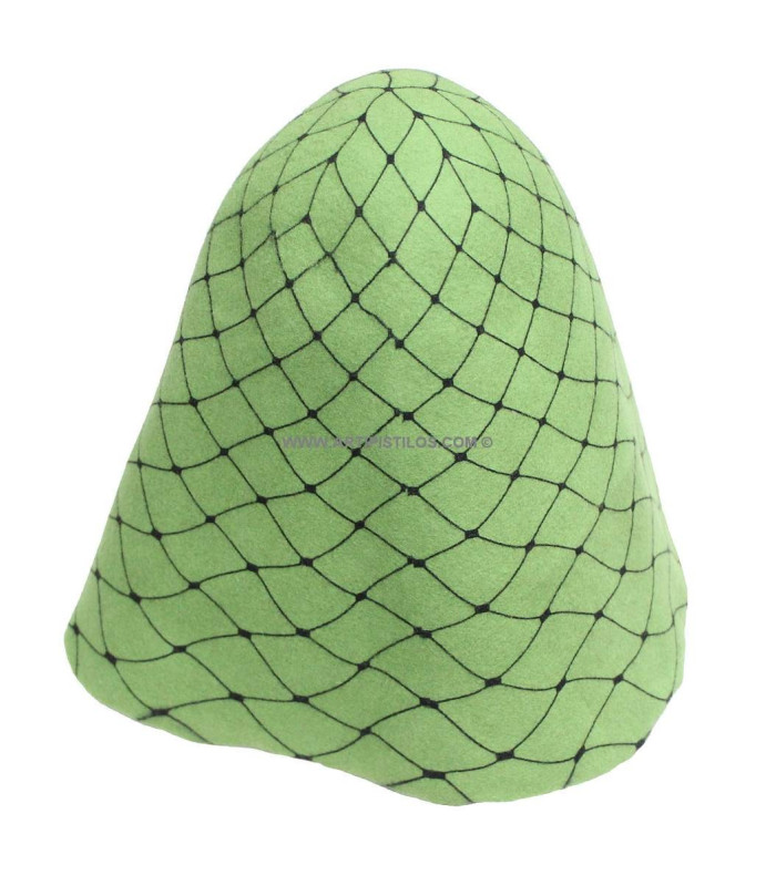 Felt cone "veiling" 100% wool