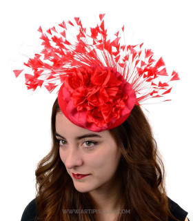 Headpiece Eridanus Red - beret
