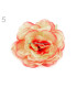 ROSA DE TELA 6,5 CM