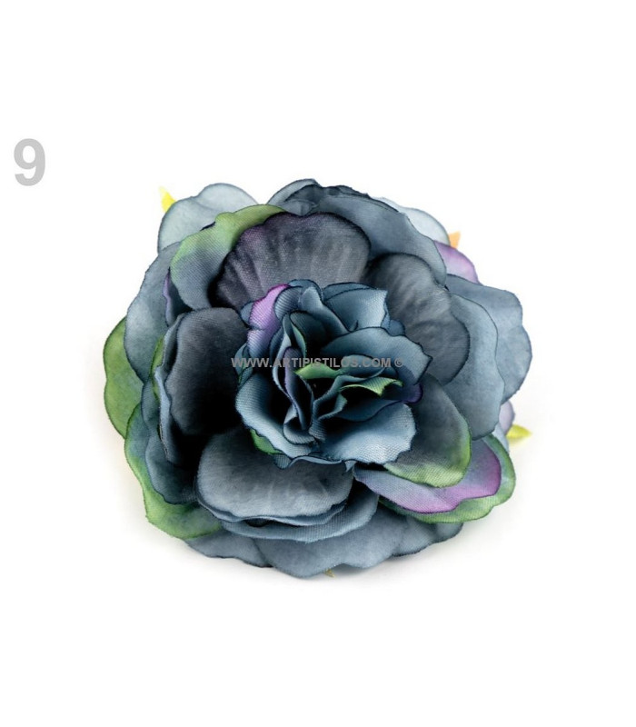 ROSA DE TELA 6,5 CM