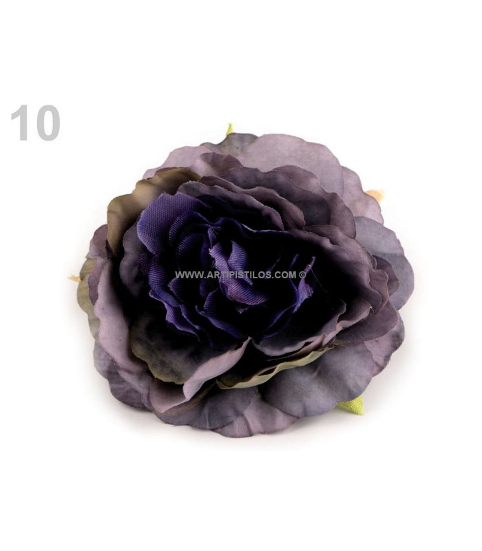 ROSA DE TELA 6,5 CM