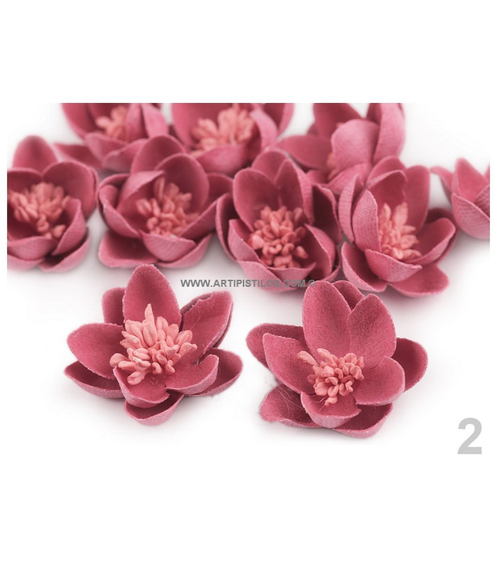 Miniflor de 3 cm de diâmetro