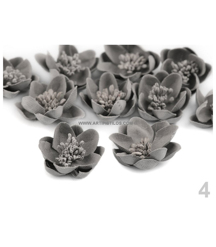 Miniflor de 3 cm de diâmetro