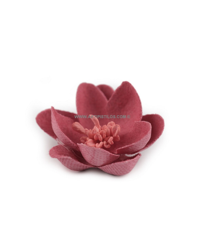Miniflor de 3 cm de diâmetro