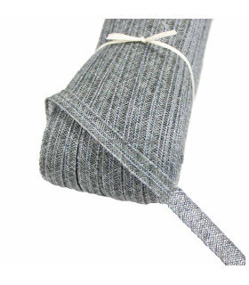 Cinta Fibras Vegetales 9 Mm X 1 Mt. Gris Azulado - sombreros de