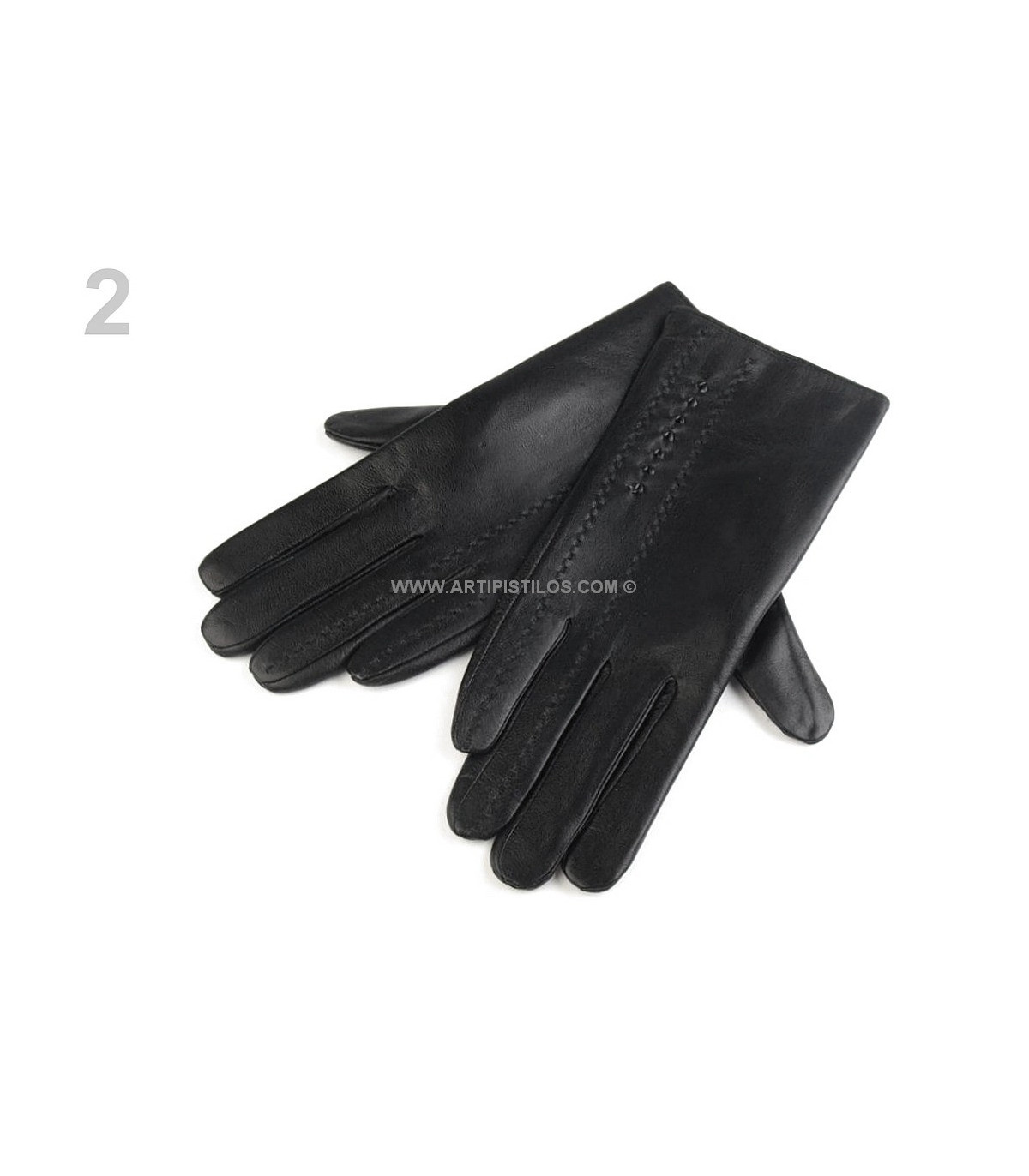 GUANTES DE CUERO PARA MUJER TALLAS M,L - Guantes Y Puños - Materiales para  tocados, Plumas, Diademas, Bobinas de hilo y mas.