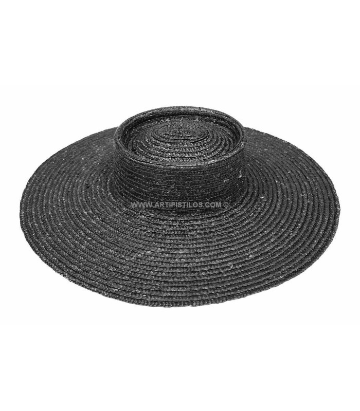Natural straw braided hat "KHATARINA"