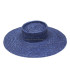 Natural straw braided hat "KHATARINA"