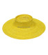 Natural straw braided hat "KHATARINA"