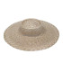 Natural straw braided hat "KHATARINA"
