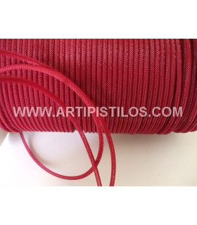 Crin Tubular 2 Mm. Rojo 1 Metro De Largo X 2 Mm. De Ancho - tocados para