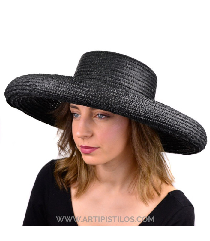 Natural straw hat "AVIGNON"