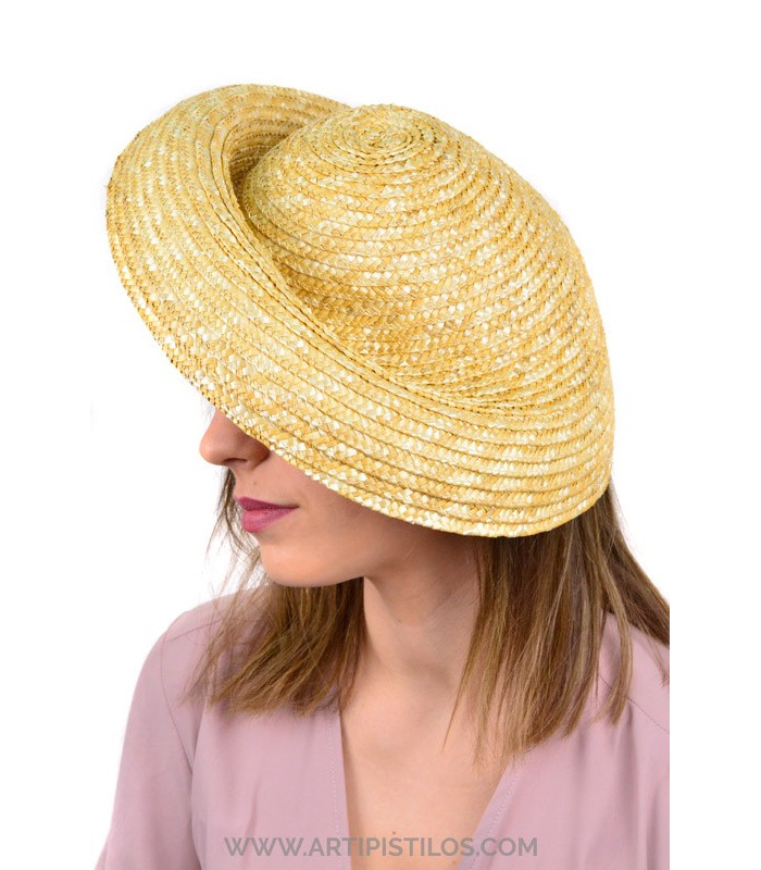 Natural straw base "ESAUIRA"