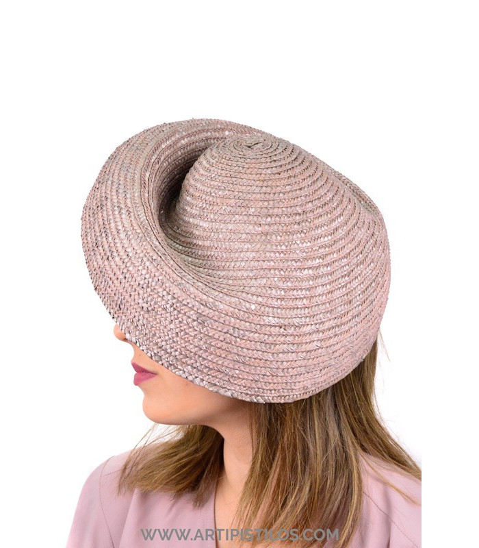 Natural straw base "ESAUIRA"