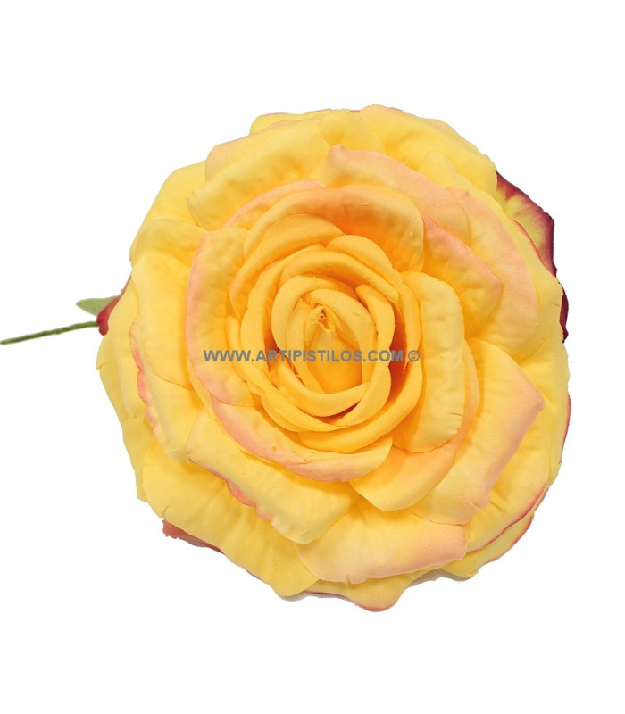 FABRIC ROSE 15 X 5 CMS.