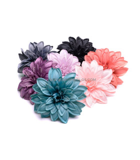 Fabric dahlia