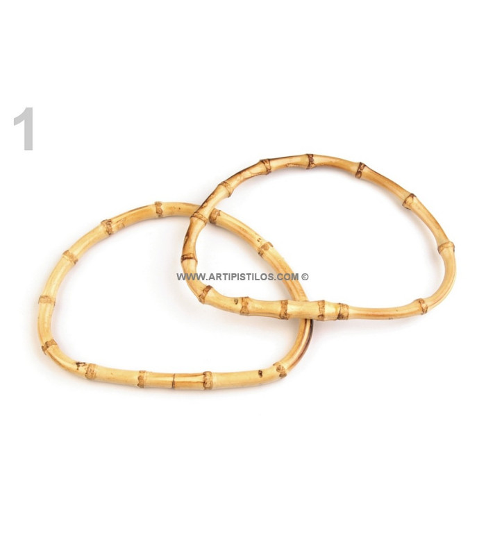Bamboo handle 13,5 x 20 cm