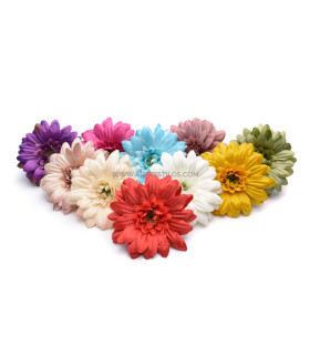 FABRIC DAISY 6.5 CM