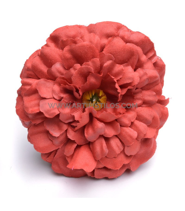 Fabric zinnia 8.5 CM