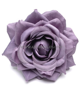 Tecido Rosa "royal" 10.5 Cm Violeta - plástico