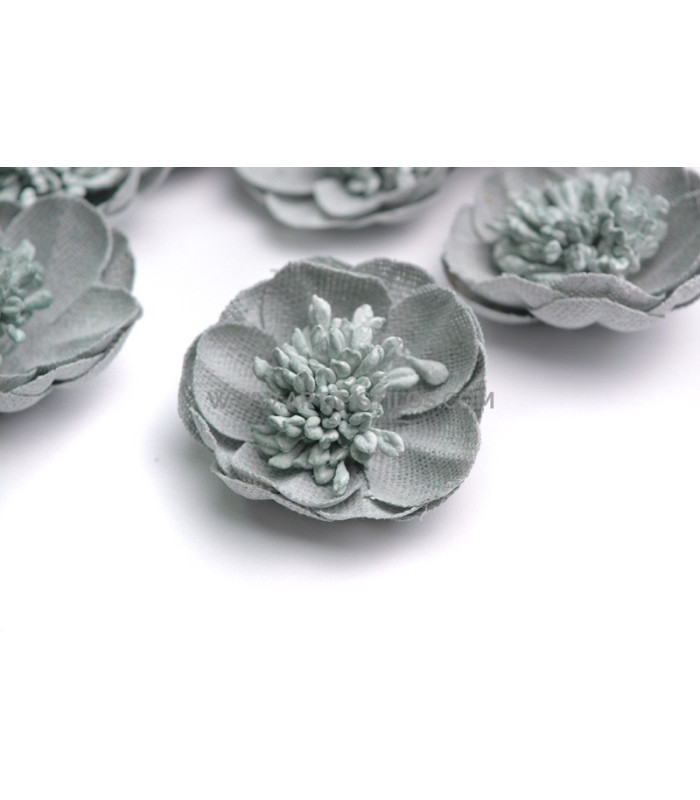FAUXLEATHER FLOWER "LOTUS"