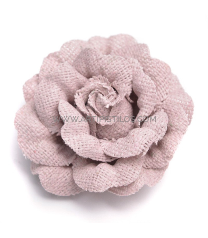 FAUXLEATHER ROSE 5 CM