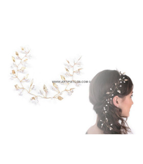 Aplicação decorativa para o cabelo "BRUNA"