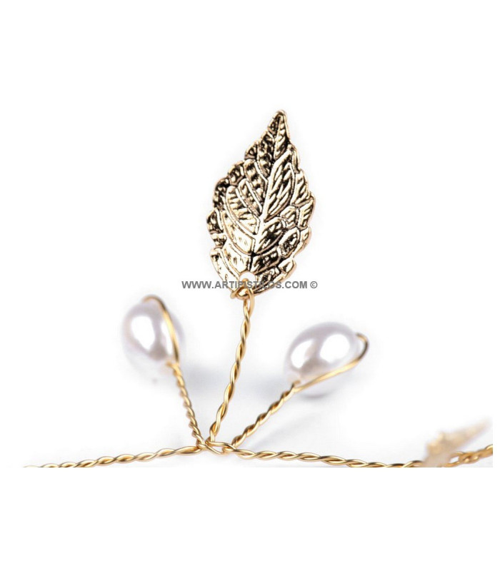 Aplicação decorativa para o cabelo "BRUNA"