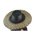 Straw braided natural hat "LOVELACE"