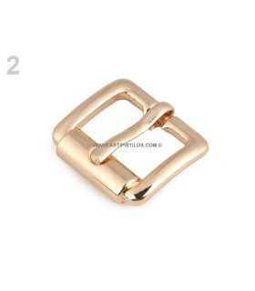 Hebilla Metálica 23 X 25 Mm Oro - bolsos